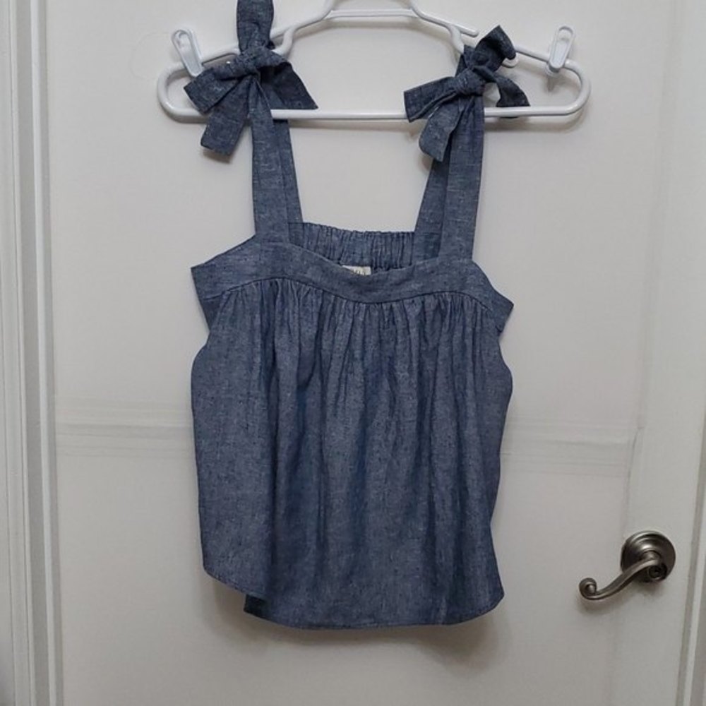 A.n.a blue medium top